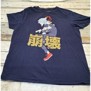 Funimation Men's Size Large My Hero Academia Tomura Shigaraki ShortSleeve Tshirt